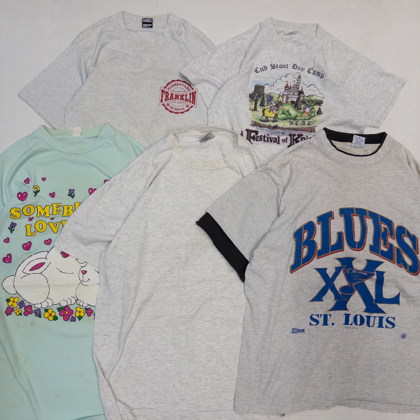 90's シミありTシャツ 20pcs w0314008