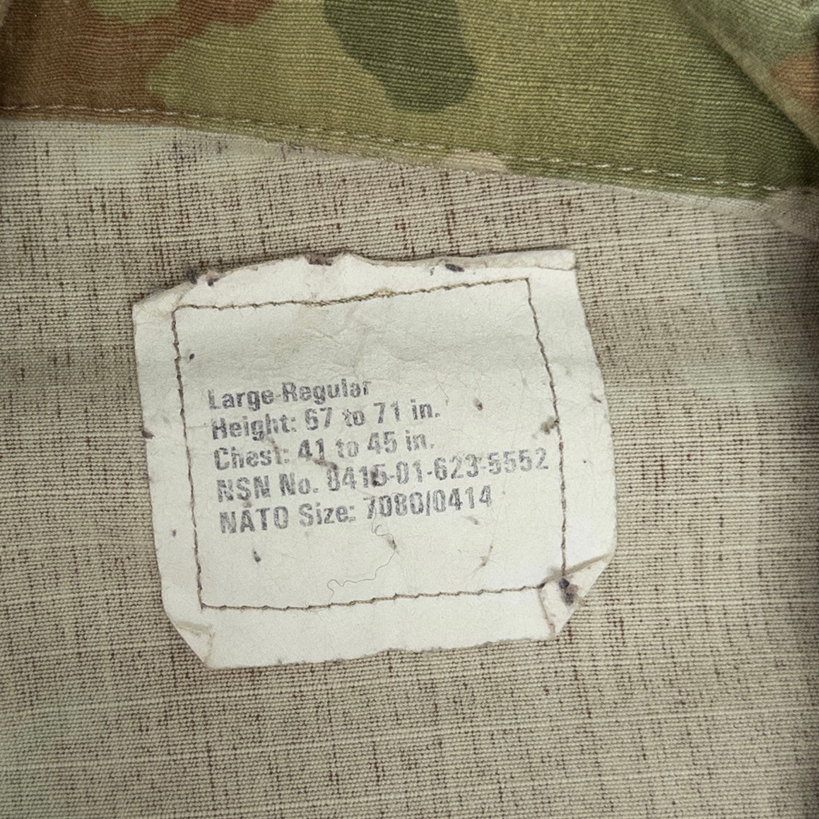 Used Clothing Wholesaler, Bulk Sale, Washed, Military Camouflage BDU Field Jackets, 10-Pack (S-XL), US Military