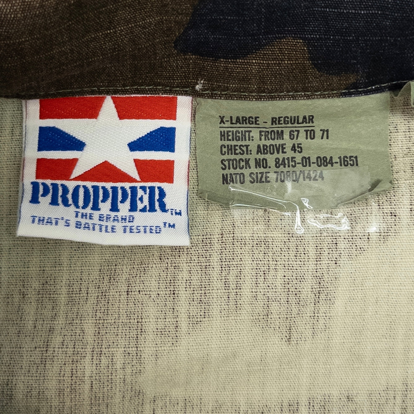 Used Clothing Wholesaler, Bulk Sale, Washed, Military Camouflage BDU Field Jackets, 10-Pack (S-XL), US Military