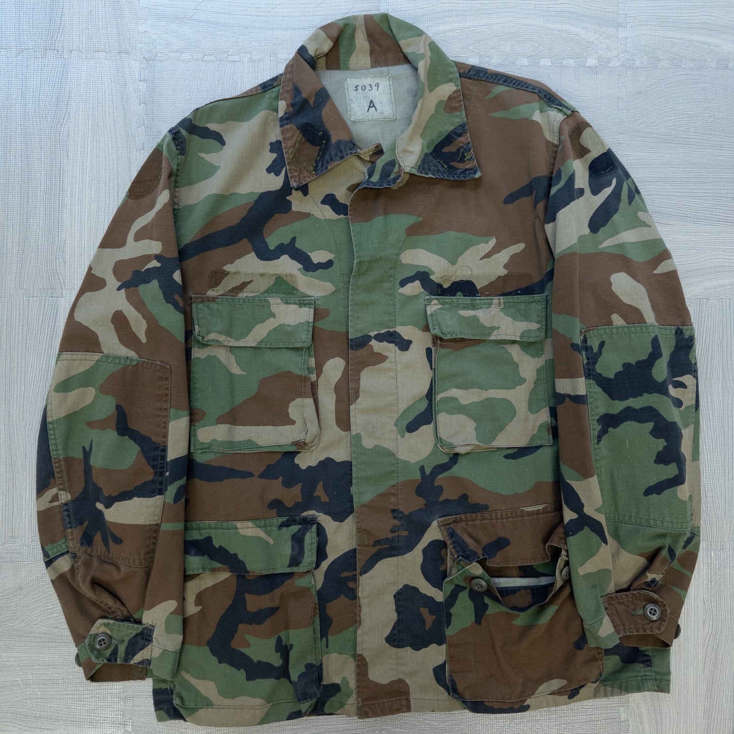 古着卸 現物まとめ売り 洗濯済み BDU フィールドジャケット ミリタリー デジタルカモ 10枚セット(S-L) アメリカ軍