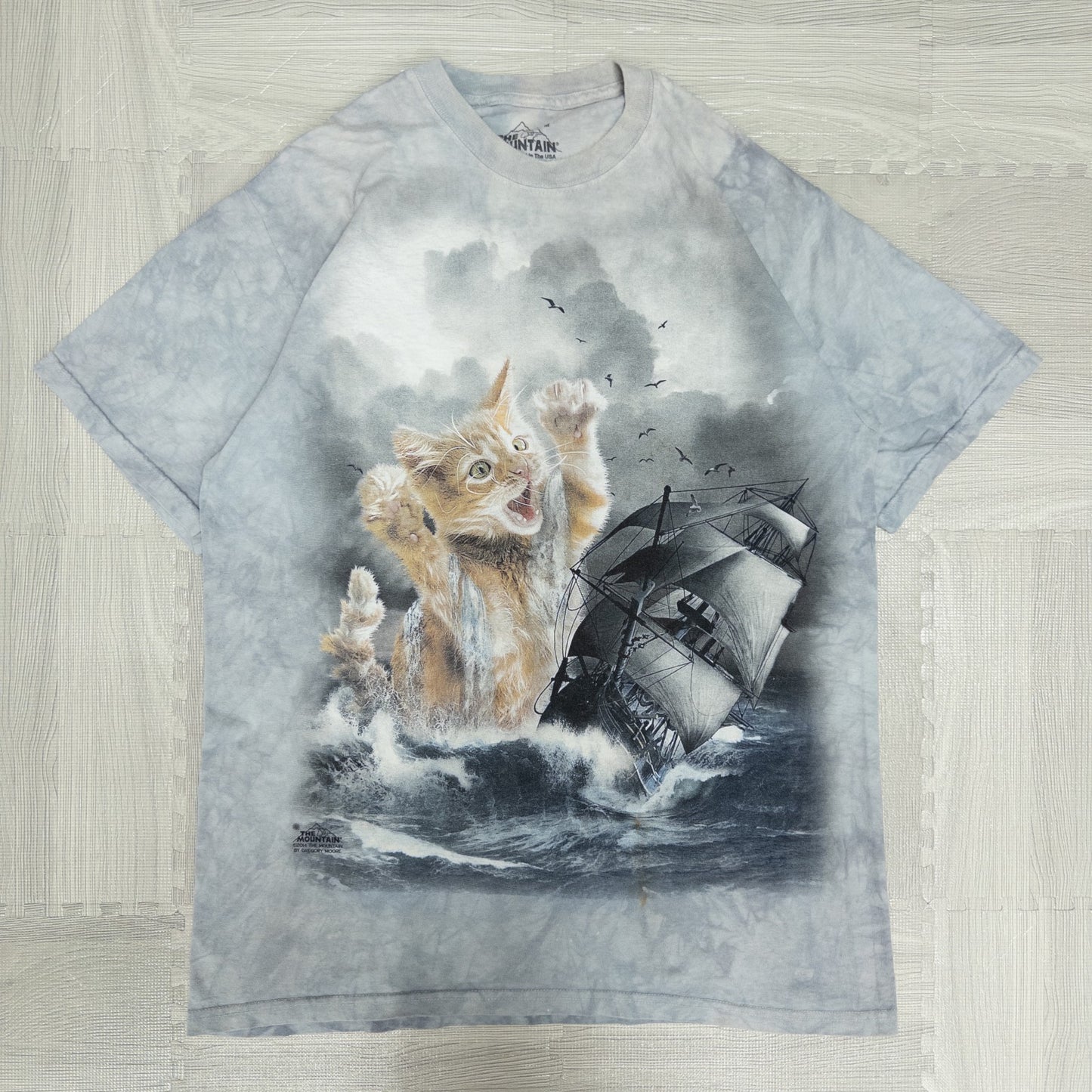 古着卸 現物まとめ売り 洗濯済み THE MOUNTAIN マウンテン アニマル 半袖Tシャツ トップス12枚セット(M-XL)