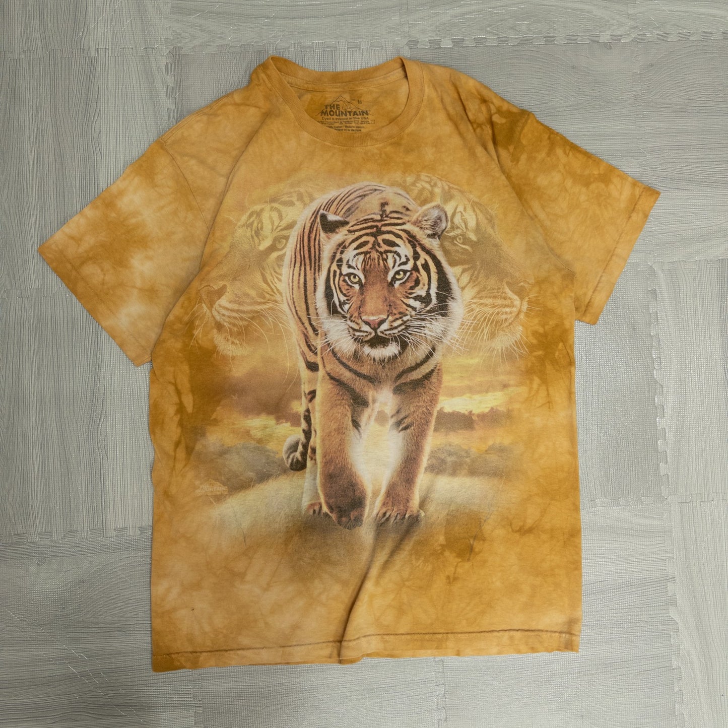 古着卸 現物まとめ売り 洗濯済み THE MOUNTAIN マウンテン アニマル 半袖Tシャツ トップス12枚セット(M-XL)