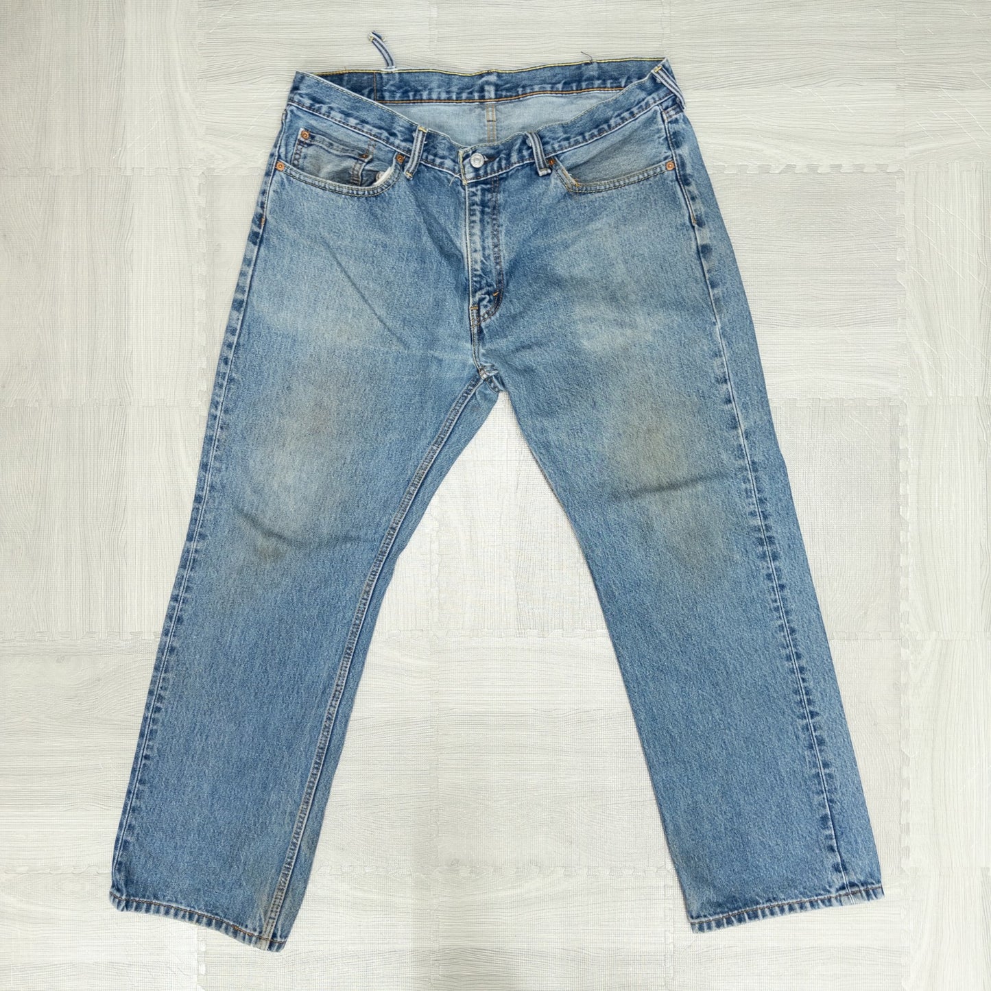 古着卸 現物まとめ売り 洗濯済み 00s Levi’s リーバイス ダメージジーンズ デニムパンツ 12本 セット(M-XL)