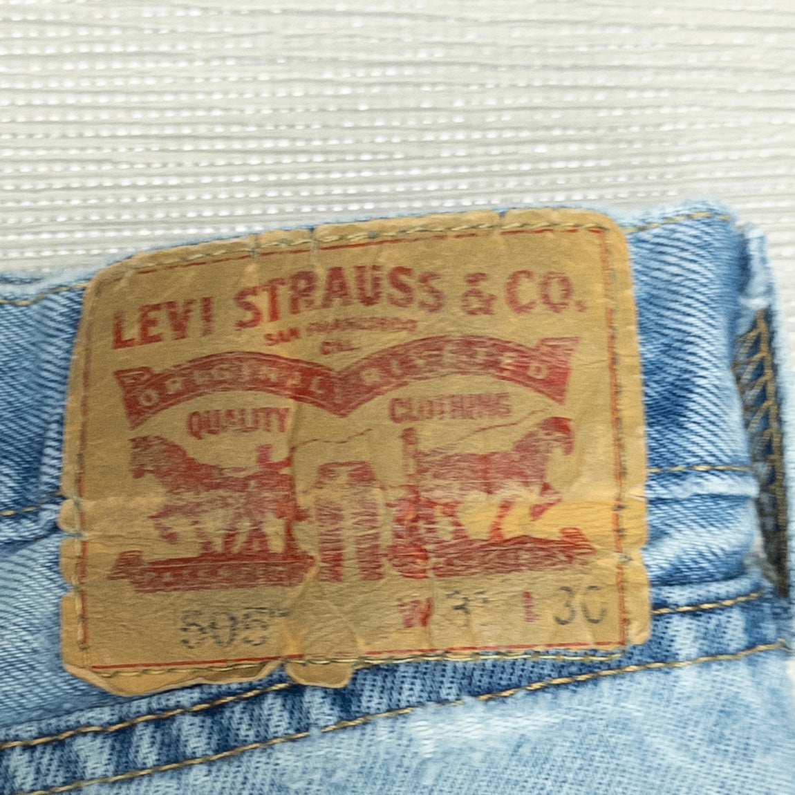 古着卸 現物まとめ売り 洗濯済み 00s Levi’s リーバイス ダメージジーンズ デニムパンツ 12本 セット(M-XL)
