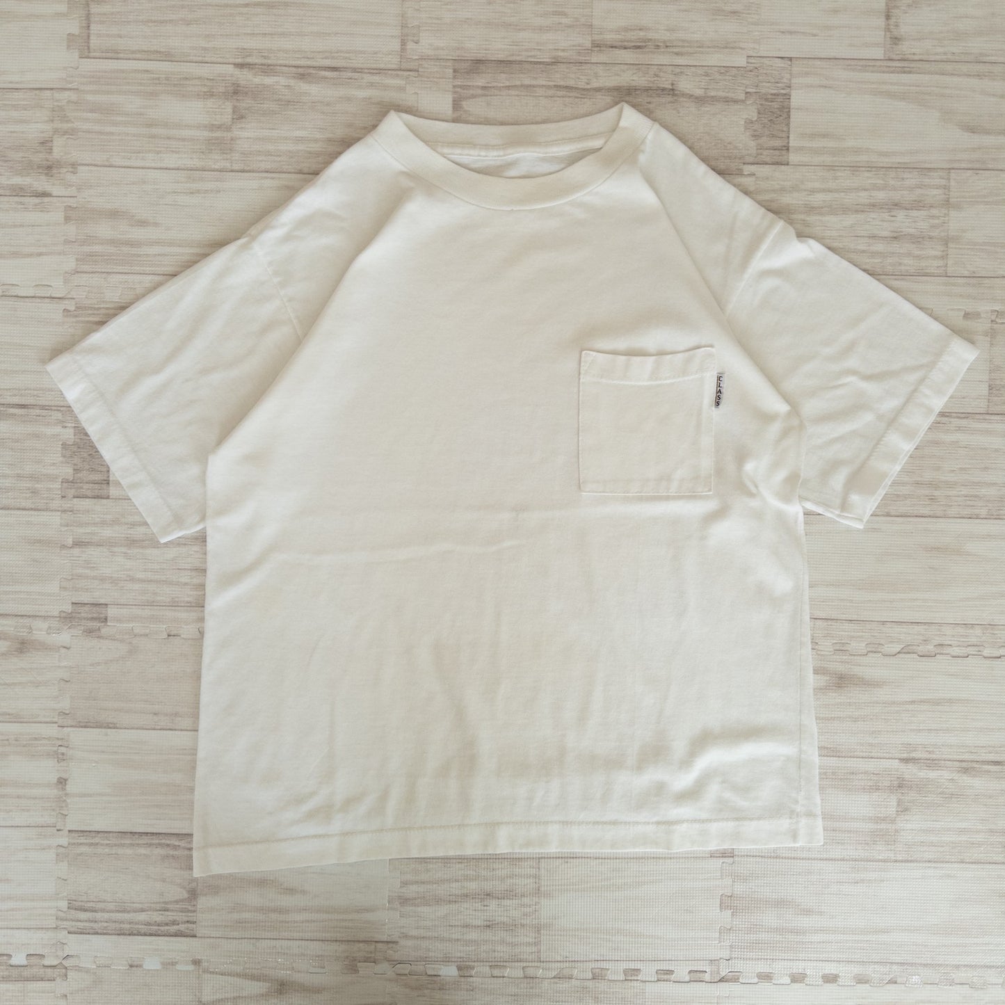 古着卸 現物まとめ売り 洗濯済み 90s 無地 ポケット付き 半袖Tシャツ シングルステッチ 13枚セット (S-XL)