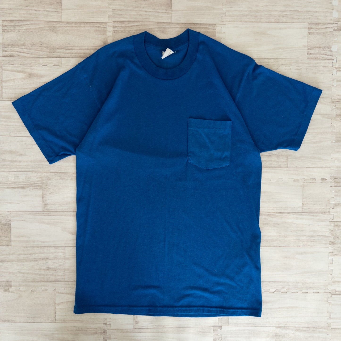 古着卸 現物まとめ売り 洗濯済み 90s 無地 ポケット付き 半袖Tシャツ シングルステッチ 13枚セット (S-XL)