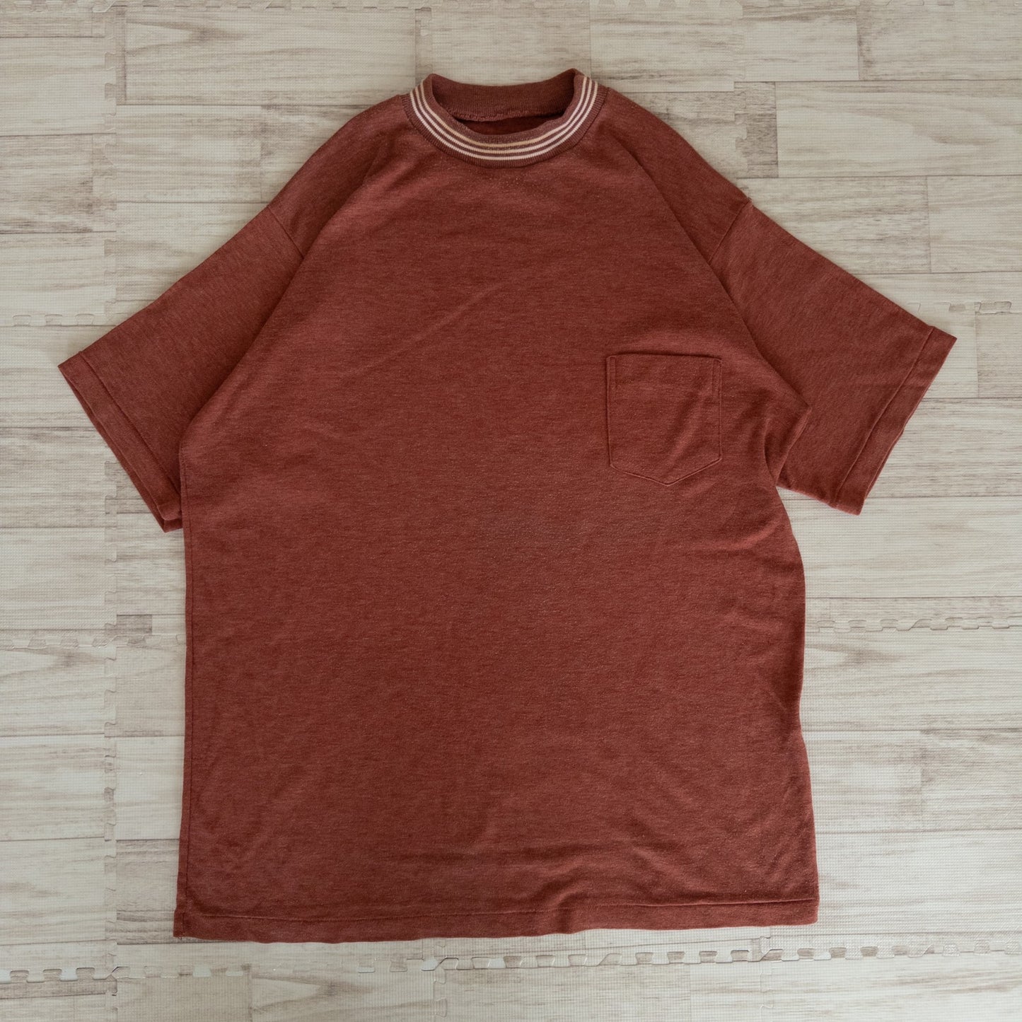 古着卸 現物まとめ売り 洗濯済み 90s 無地 ポケット付き 半袖Tシャツ シングルステッチ 13枚セット (S-XL)