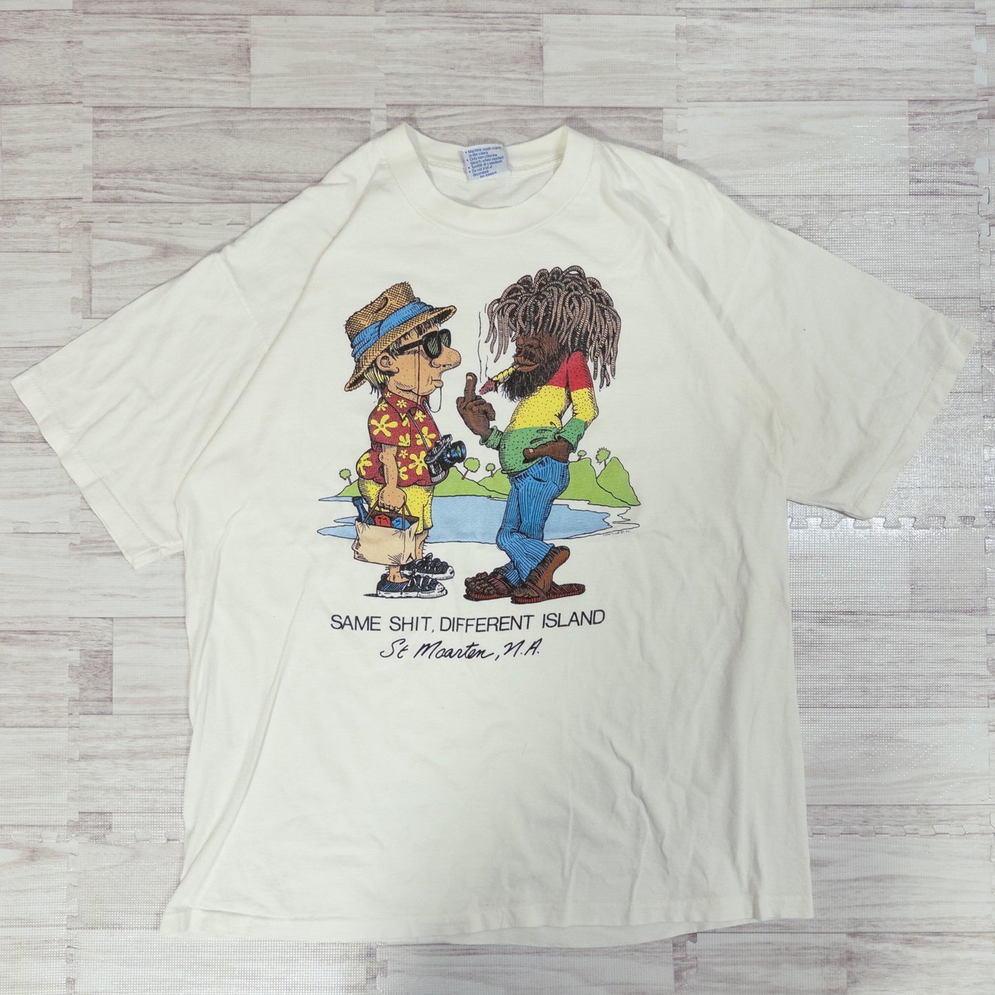 古着卸 現物まとめ売り 洗濯済み 90s シミあり ホワイト 白 シングルステッチ Tシャツ 12枚セット(M-XL)