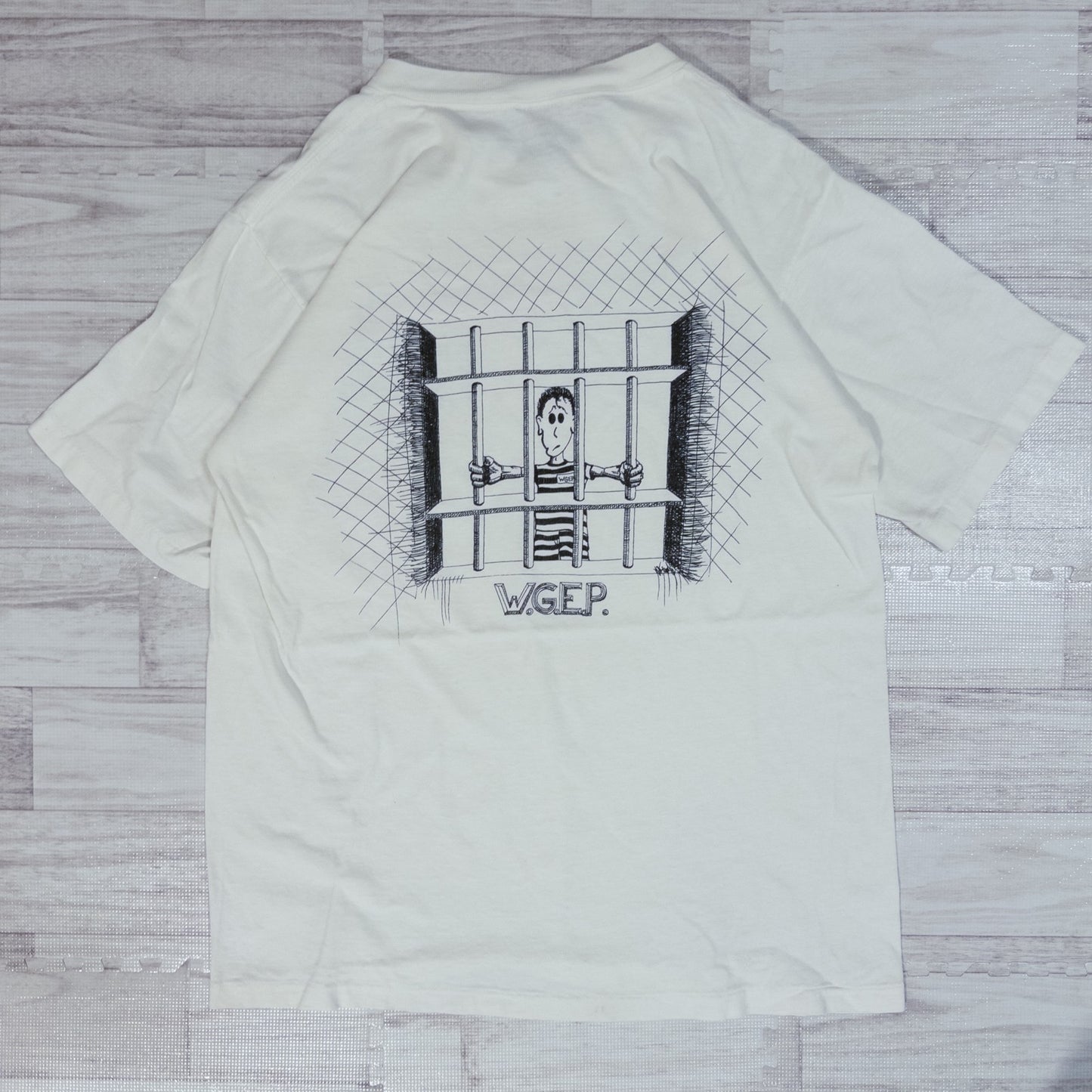 古着卸 現物まとめ売り 洗濯済み 90s シミあり ホワイト 白 シングルステッチ Tシャツ 12枚セット(M-XL)
