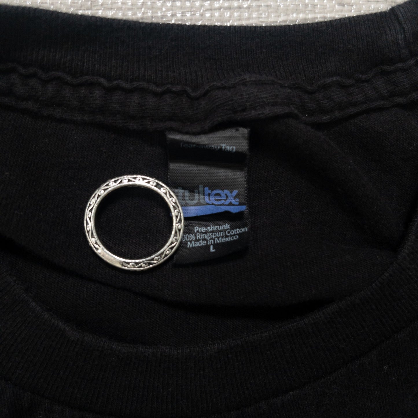 Used clothing wholesale, bulk sale, washed, mixed brand band t-shirts, 12-piece set (S-XXL), including Red Hot Chili Peppers, Kiss, etc.