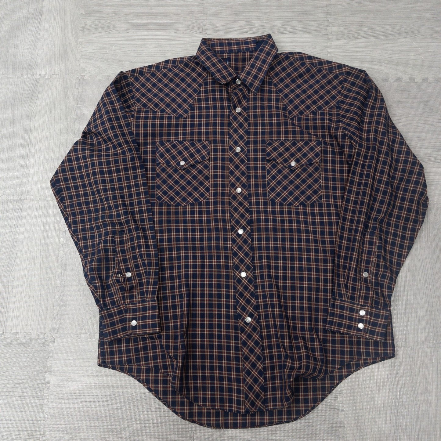 古着卸 現物まとめ売り 洗濯済み ブランドミックス ウエスタンシャツ 11枚セット (M-XL)ラングラー テキサス等