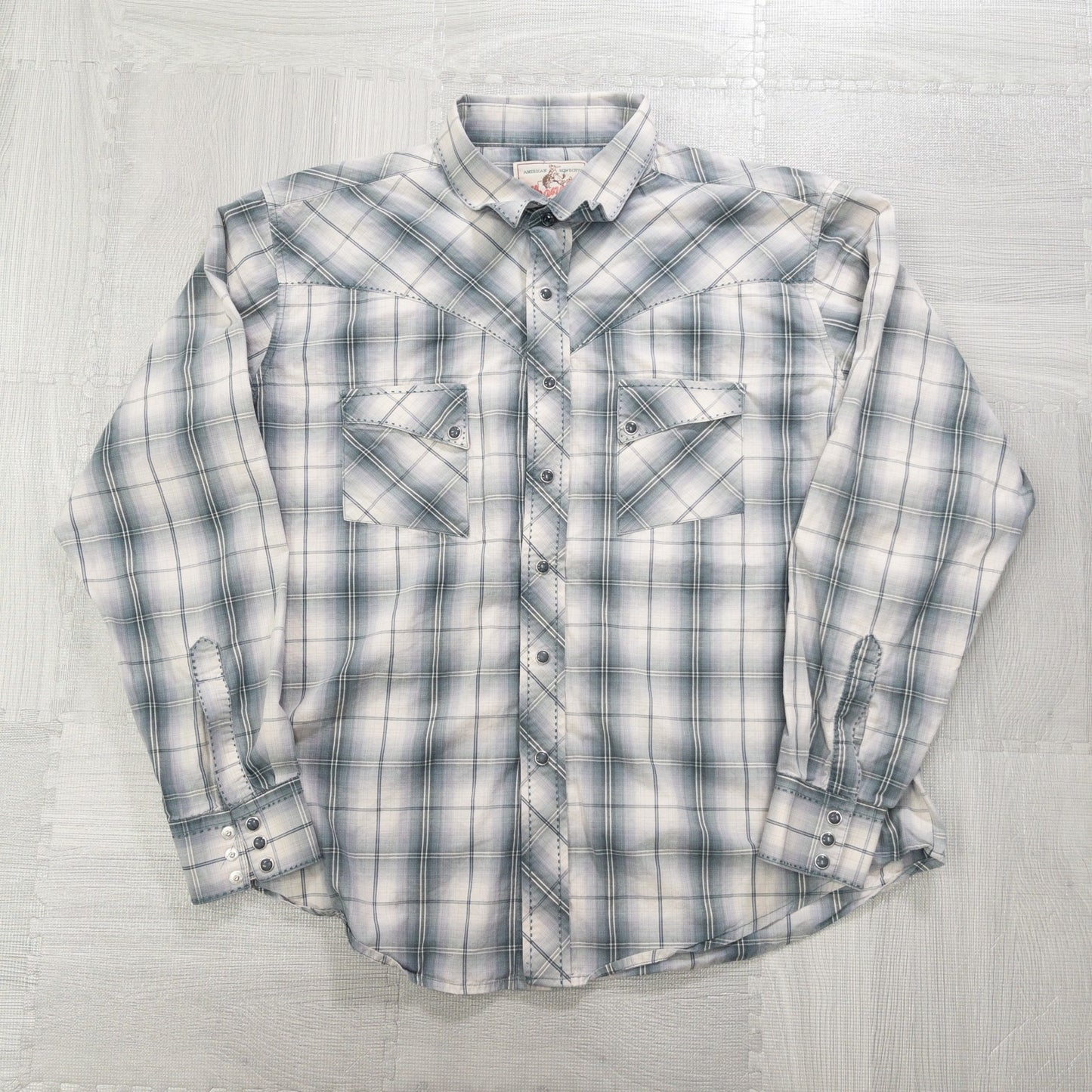 古着卸 現物まとめ売り 洗濯済み ブランドミックス ウエスタンシャツ 11枚セット (M-XL)ラングラー テキサス等
