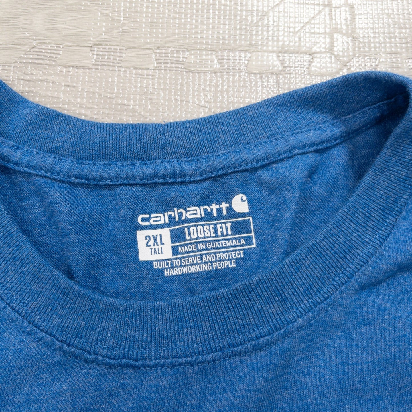 Used Carhartt Long Sleeve T-Shirts (M-XXL) - Set of 12 - Bulk Sale, Washed