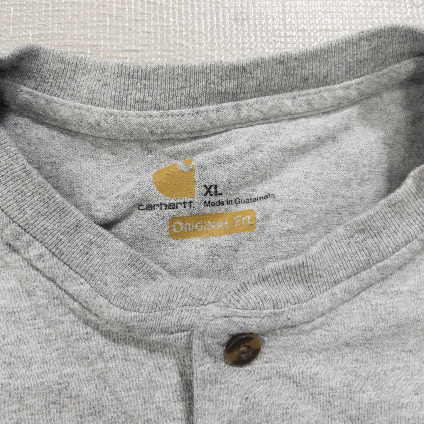 Used Carhartt Long Sleeve T-Shirts (M-XXL) - Set of 12 - Bulk Sale, Washed