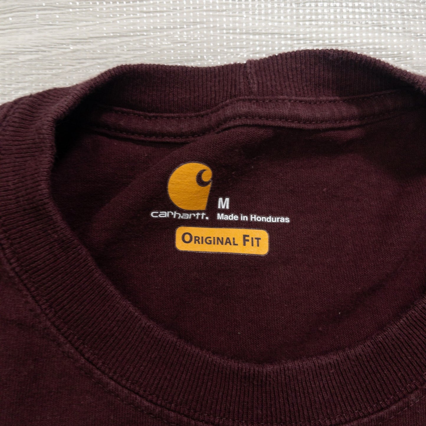 Used Carhartt Long Sleeve T-Shirts (M-XXL) - Set of 12 - Bulk Sale, Washed