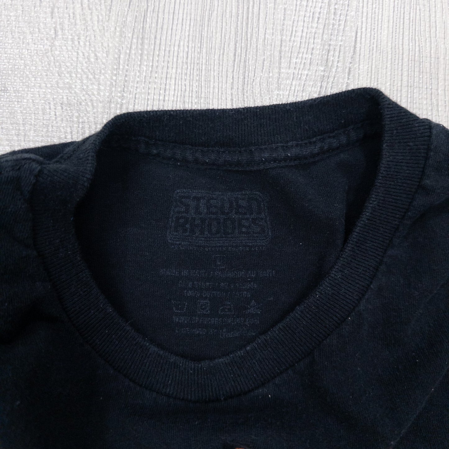 Used clothing wholesale bulk sale, washed skull print short sleeve t-shirts, 12-count (S-XXL)