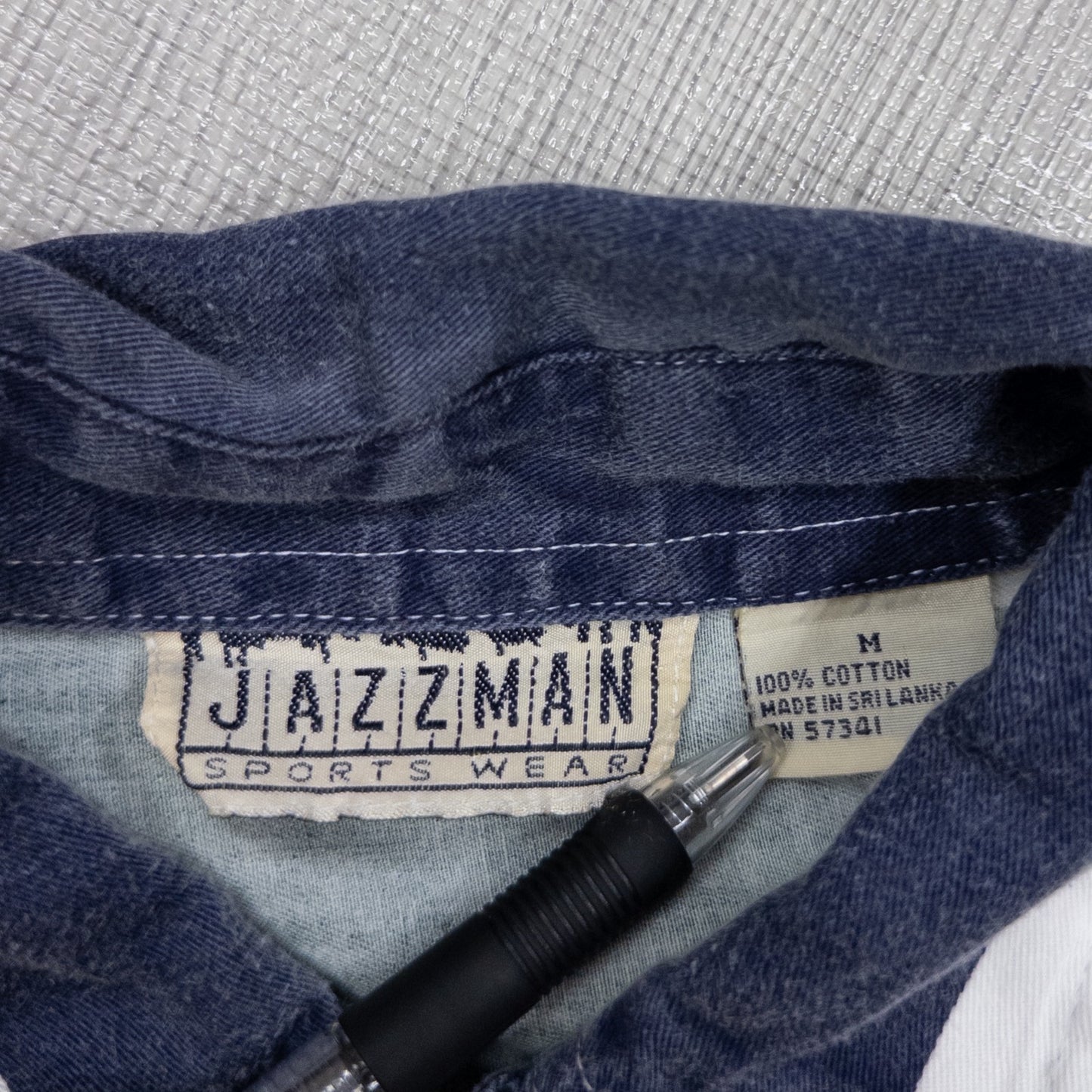 Used clothing wholesale, bulk sale, washed, mixed-brand striped shirts, 11-piece set (M-XXXL), Izod, Wrangler, etc.