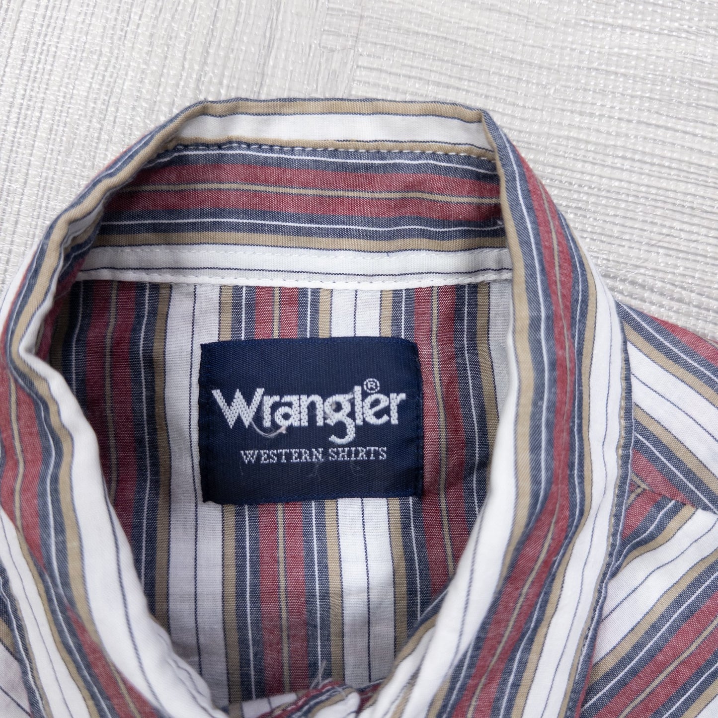 Used clothing wholesale, bulk sale, washed, mixed-brand striped shirts, 11-piece set (M-XXXL), Izod, Wrangler, etc.