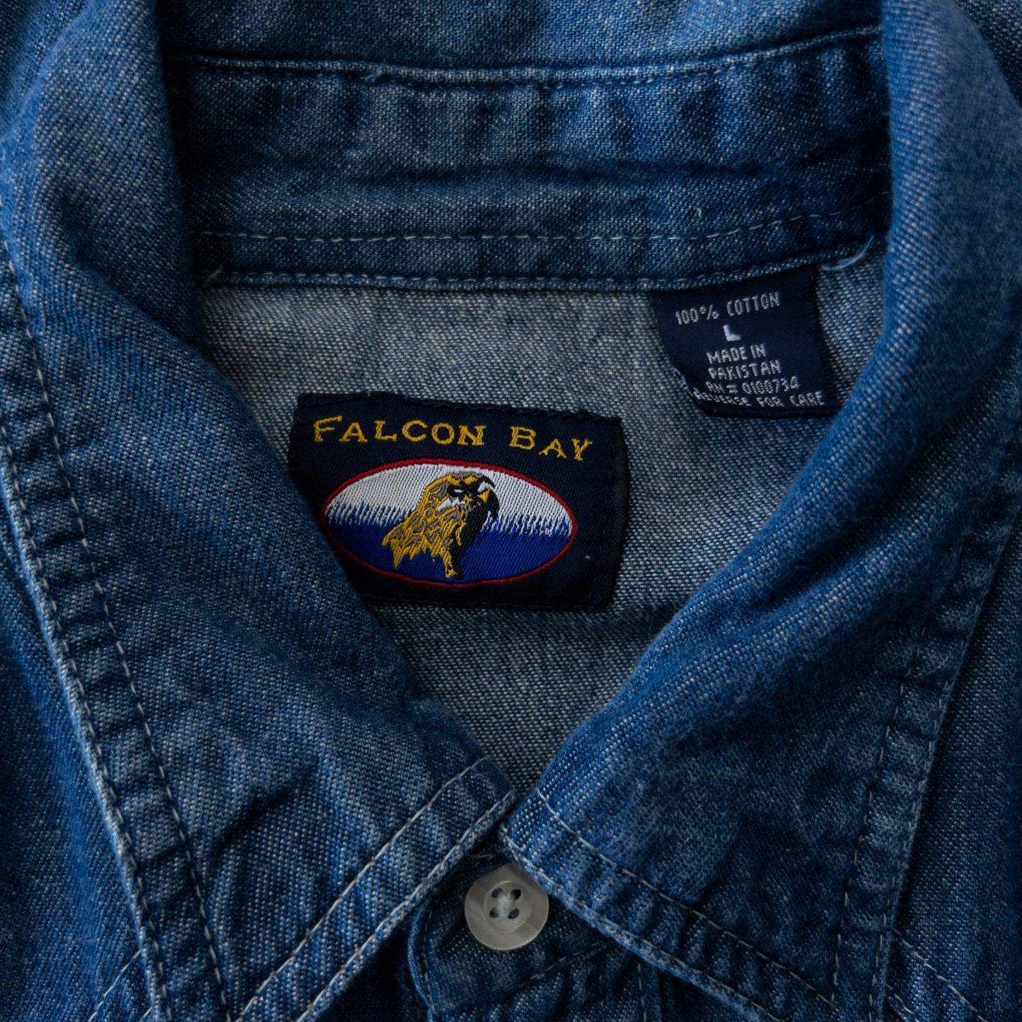 Used clothing wholesale bulk sale, washed, mixed-brand denim shirts, 10-pack (M-XL), including Levi's, Marlboro, etc.