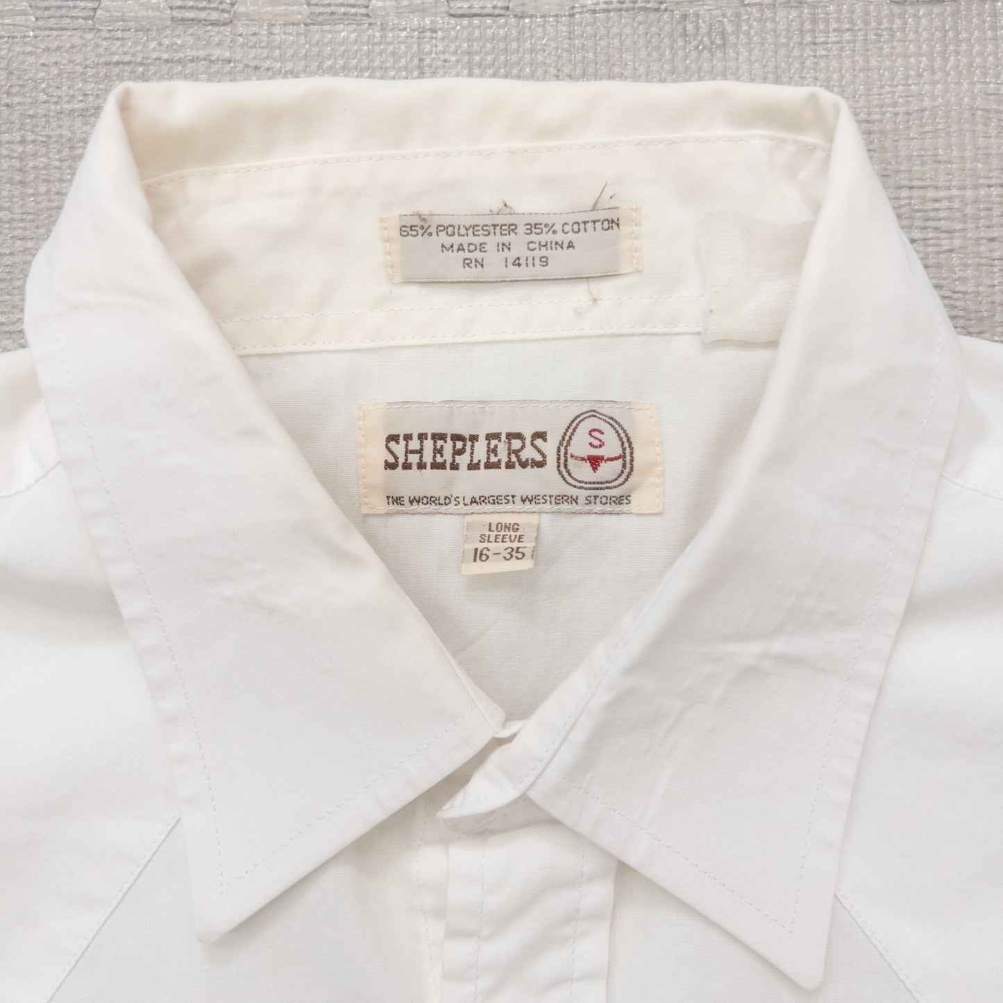 Wholesale Used Clothing, Mixed Brands, Long Sleeve Western Shirts, 15-Piece Set (S-XXXL), Wrangler, Woolrich, etc.