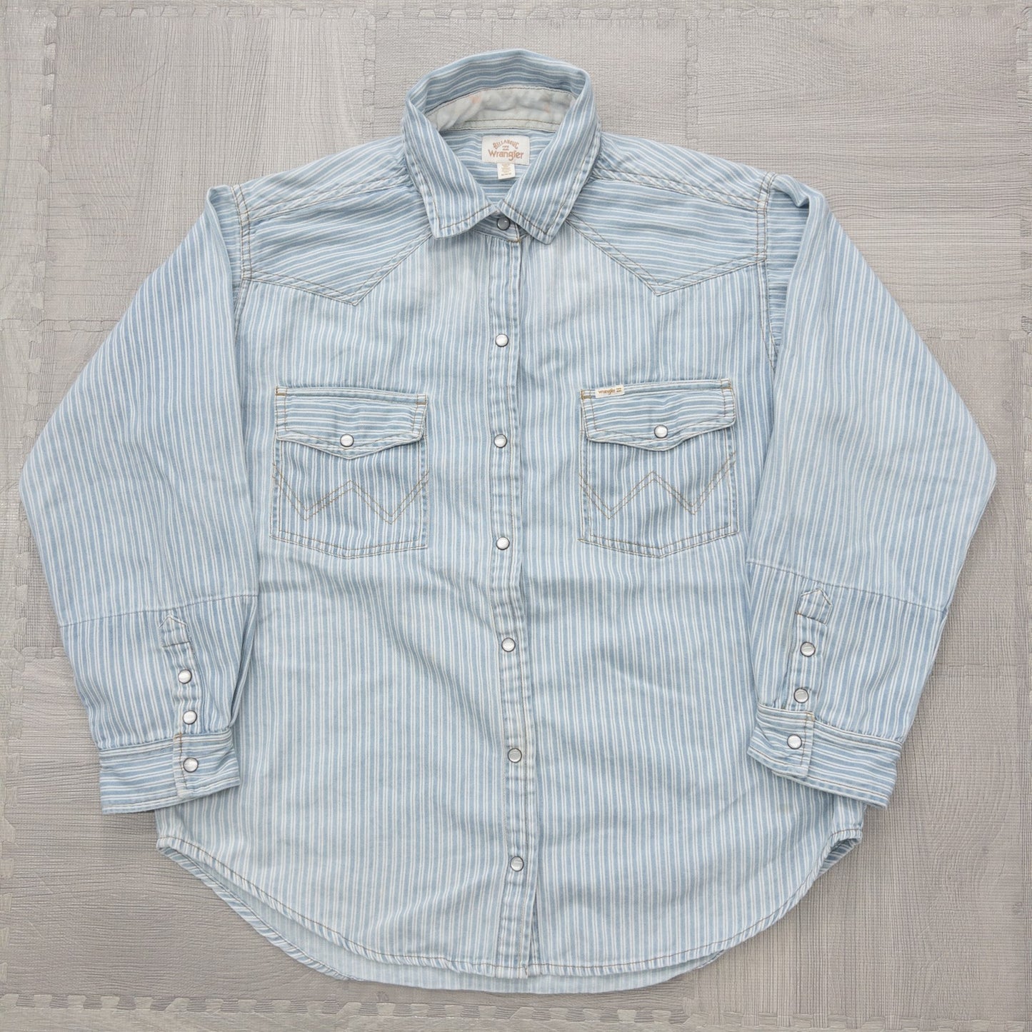 Wholesale Used Clothing, Mixed Brands, Long Sleeve Western Shirts, 15-Piece Set (S-XXXL), Wrangler, Woolrich, etc.