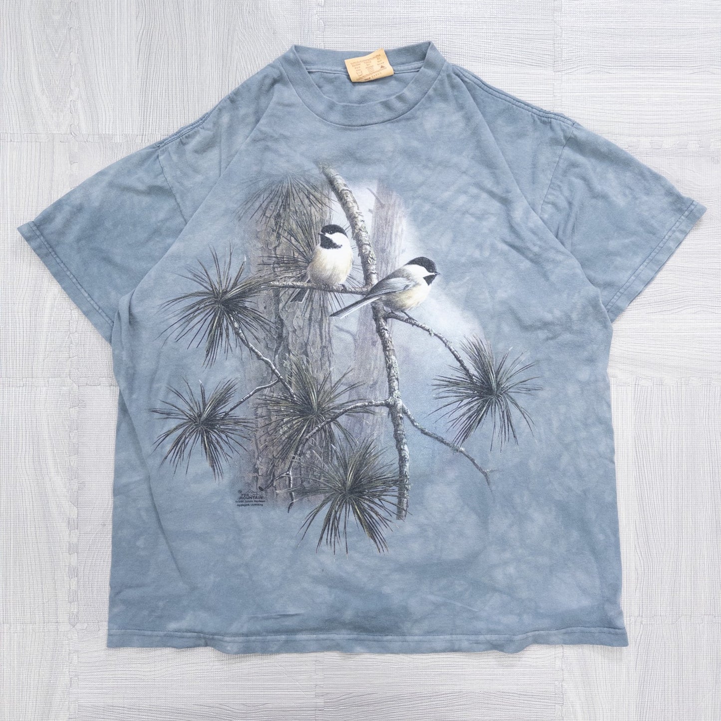 Used clothing wholesale bulk sale, washed mountain t-shirts, 12-count (L-XXXL)