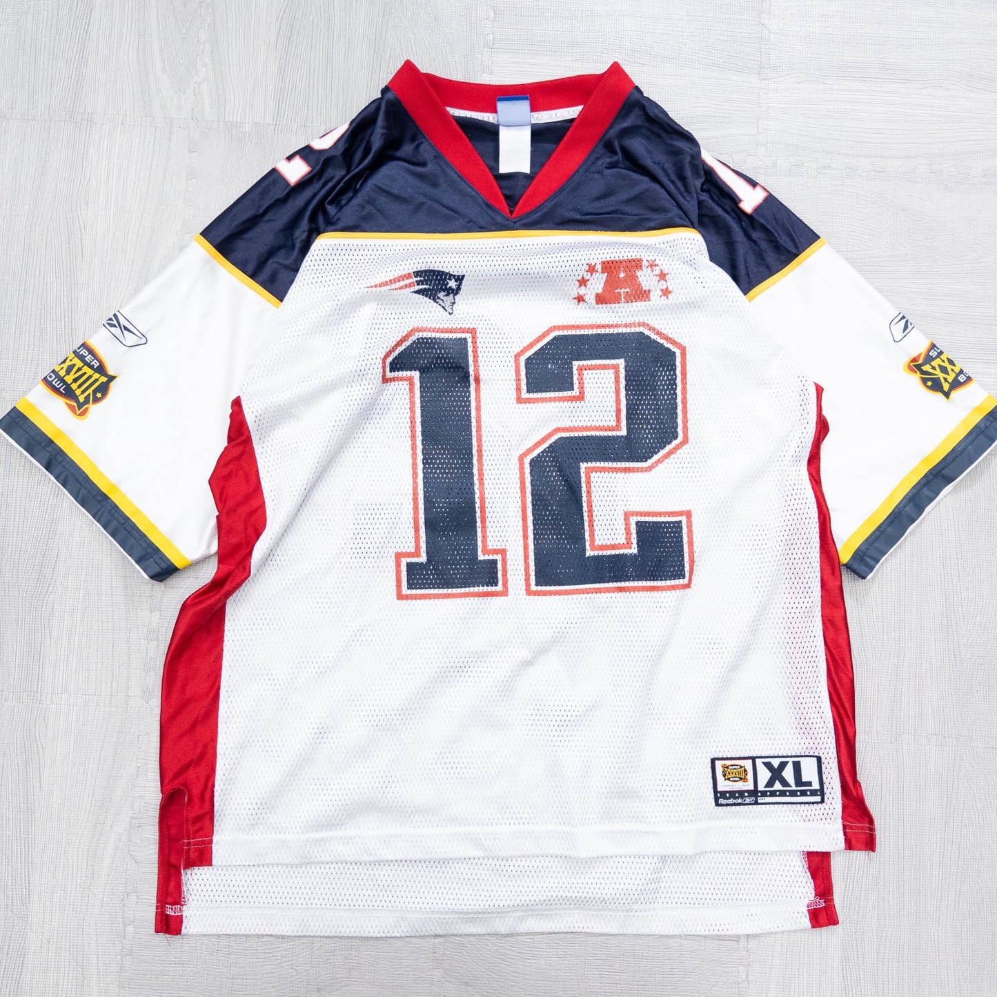 Used Wholesale Bulk Sale: Washed NFL Game Shirts, Set of 8 (S-XXL)
