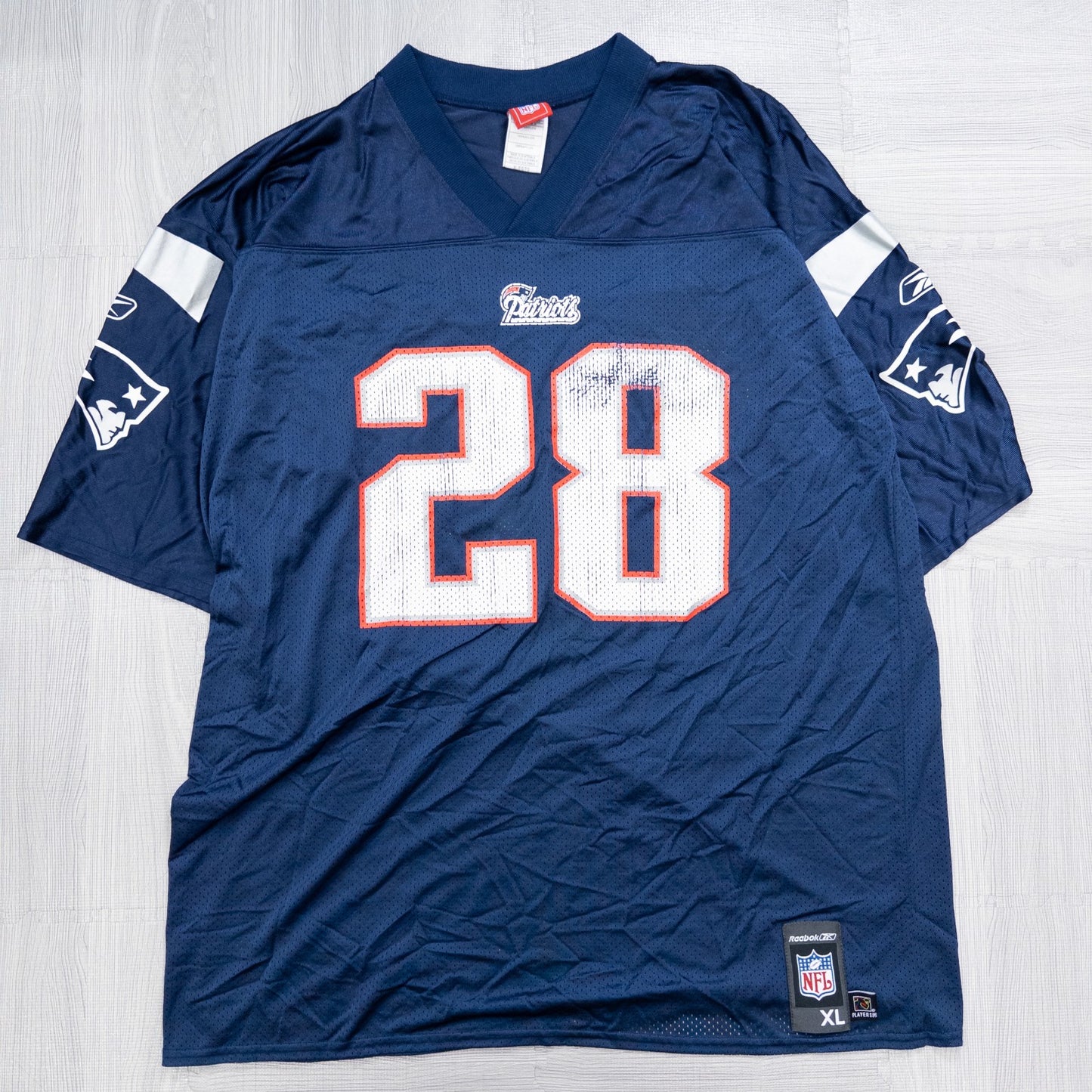Used Wholesale Bulk Sale: Washed NFL Game Shirts, Set of 8 (S-XXL)
