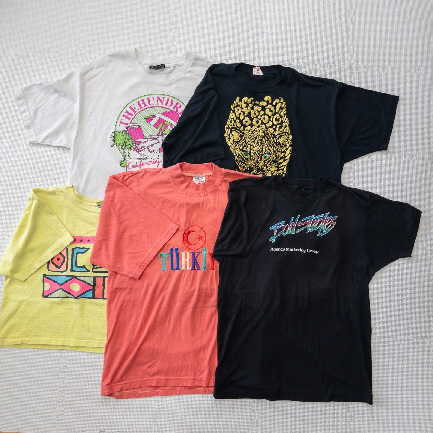 古着卸 現物まとめ売り 洗濯済み 90s レディースデザイン かわいい 半袖Tシャツ 20セット(S-XXL)