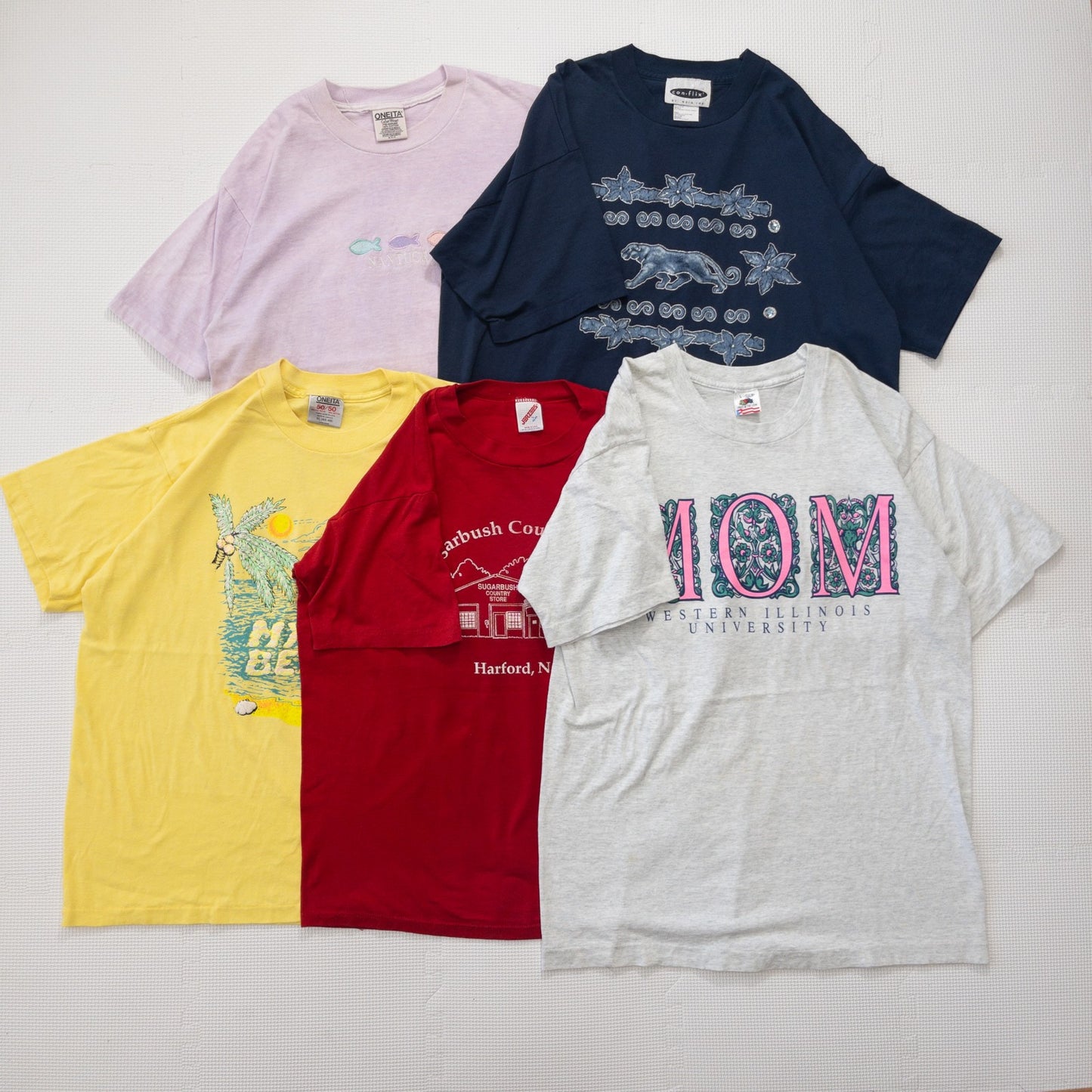 古着卸 現物まとめ売り 洗濯済み 90s レディース かわいい 半袖Tシャツ 20枚セット(S-XL)