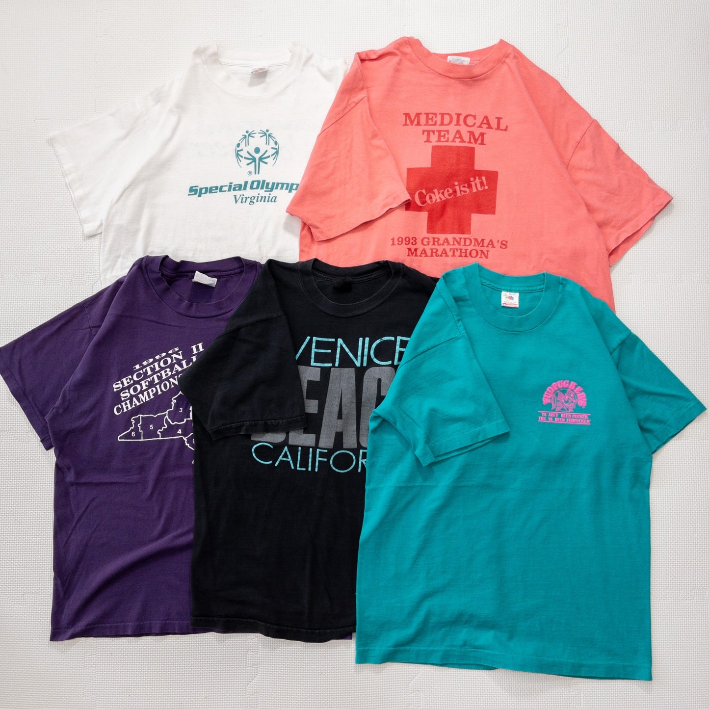 古着卸 現物まとめ売 洗濯済 90s 半袖Tシャツ シングルステッチ USA製 20枚セット(M-XXL)