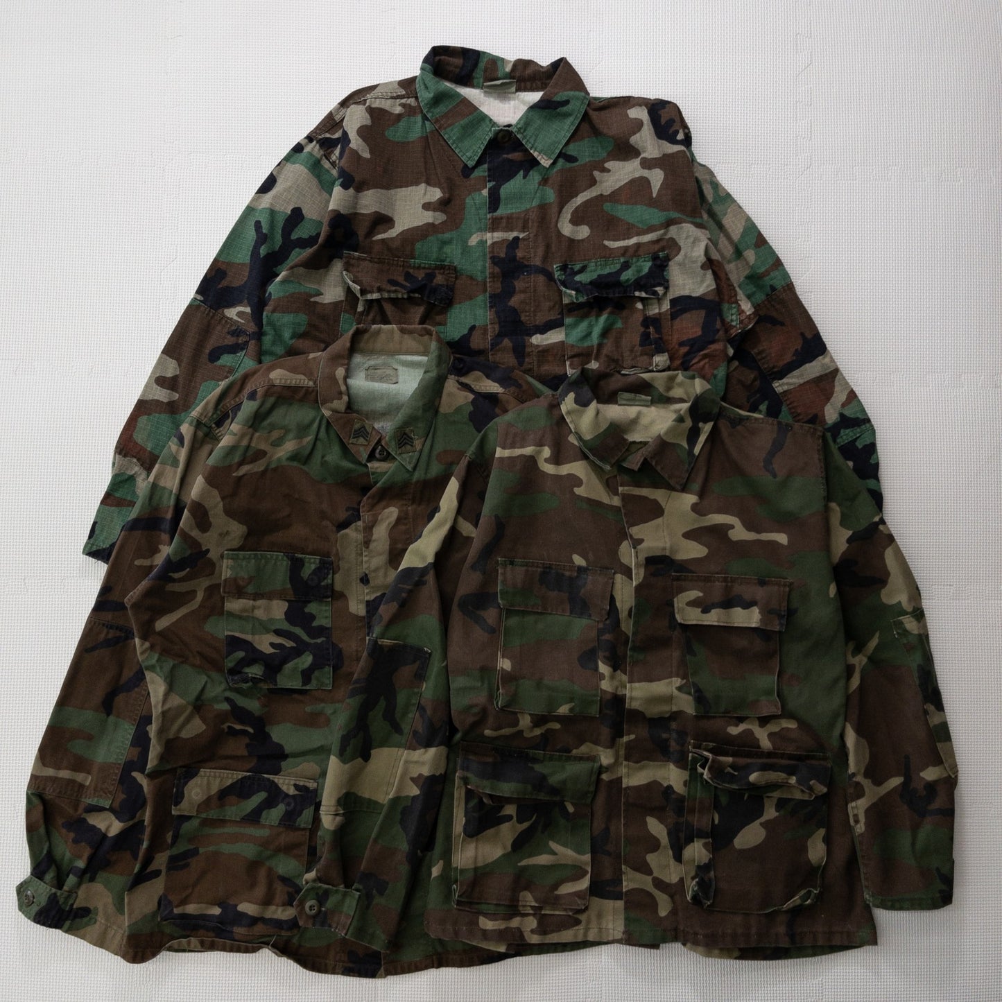 古着卸 現物まとめ売り 洗濯済み BDU ミリタリージャケット 10枚セット(S-XL)