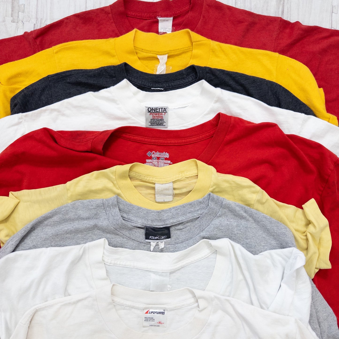 古着卸 現物まとめ売り 洗濯済み 特価 USA半袖Tシャツ 36枚セット(S-XXL)