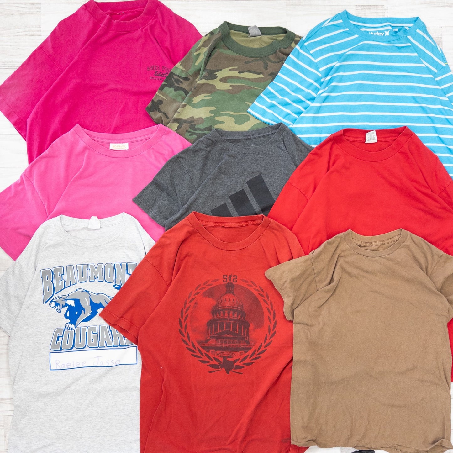 古着卸 現物まとめ売り 洗濯済み 特価 USA 半袖Tシャツ 36枚セット(S-XXXL)