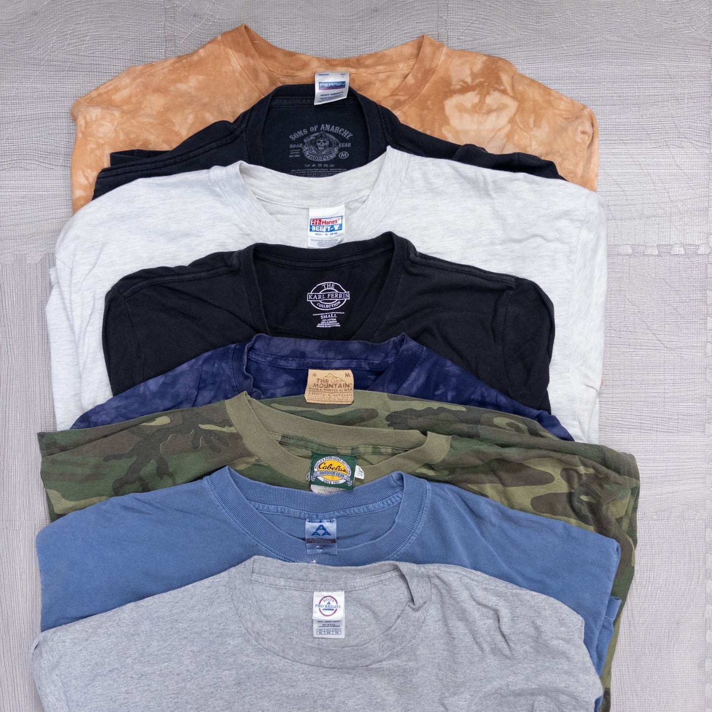 古着卸 現物まとめ売り 洗濯済み 長袖Tシャツ ロンTミックス 35枚セット (M~XXXXL) W613003