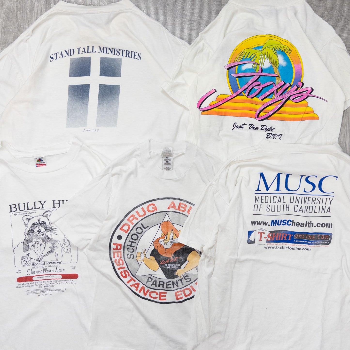 古着卸 現物まとめ売り 洗濯済み 90s シミあり 半袖Tシャツ 20枚セット(M-XXL) w615001