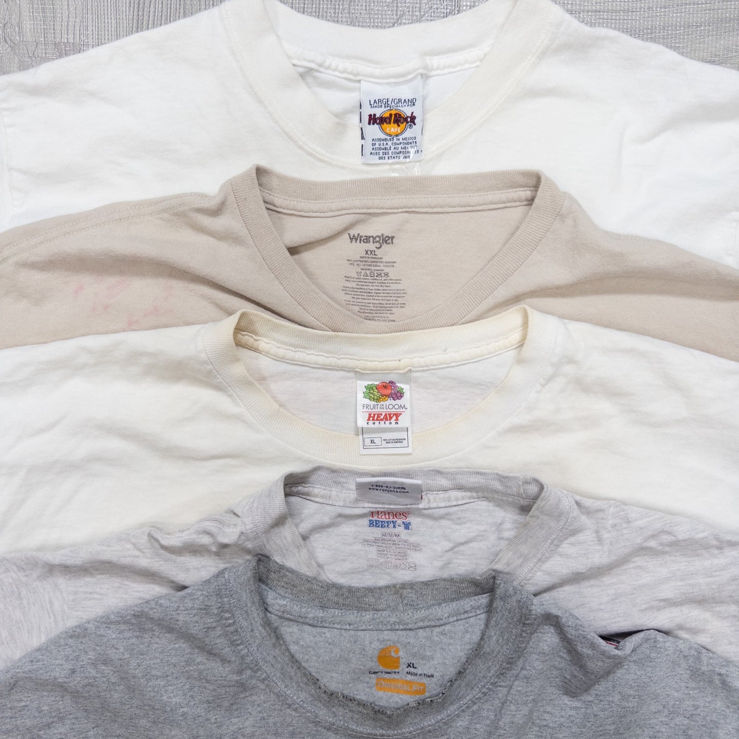 古着卸 現物まとめ売り 洗濯済み 00s~ シミあり 半袖Tシャツ 20枚セット(S-XXL) w615002
