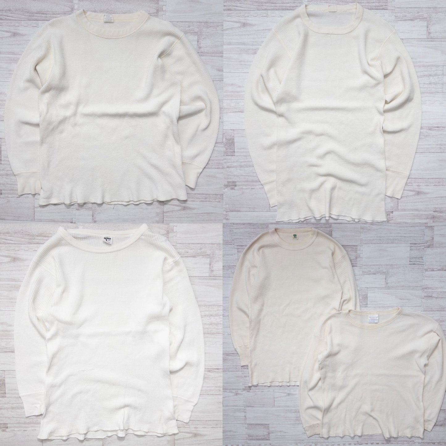 古着卸 現物まとめ売り 洗濯済み サーマルインナー 5枚セット(L-XXL) w622002