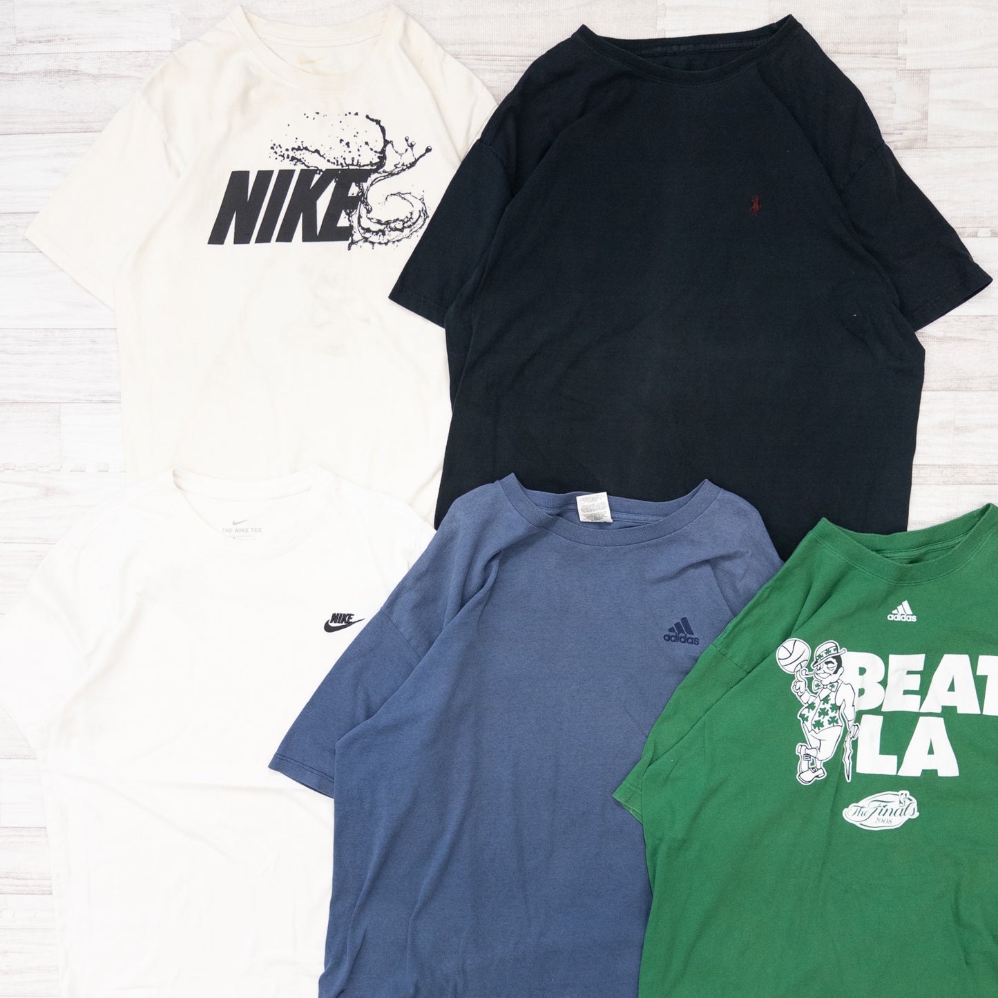 古着卸 現物まとめ売り 洗濯済み ブランドMIX 半袖Tシャツ 23枚セット(S-XXXL) w623004