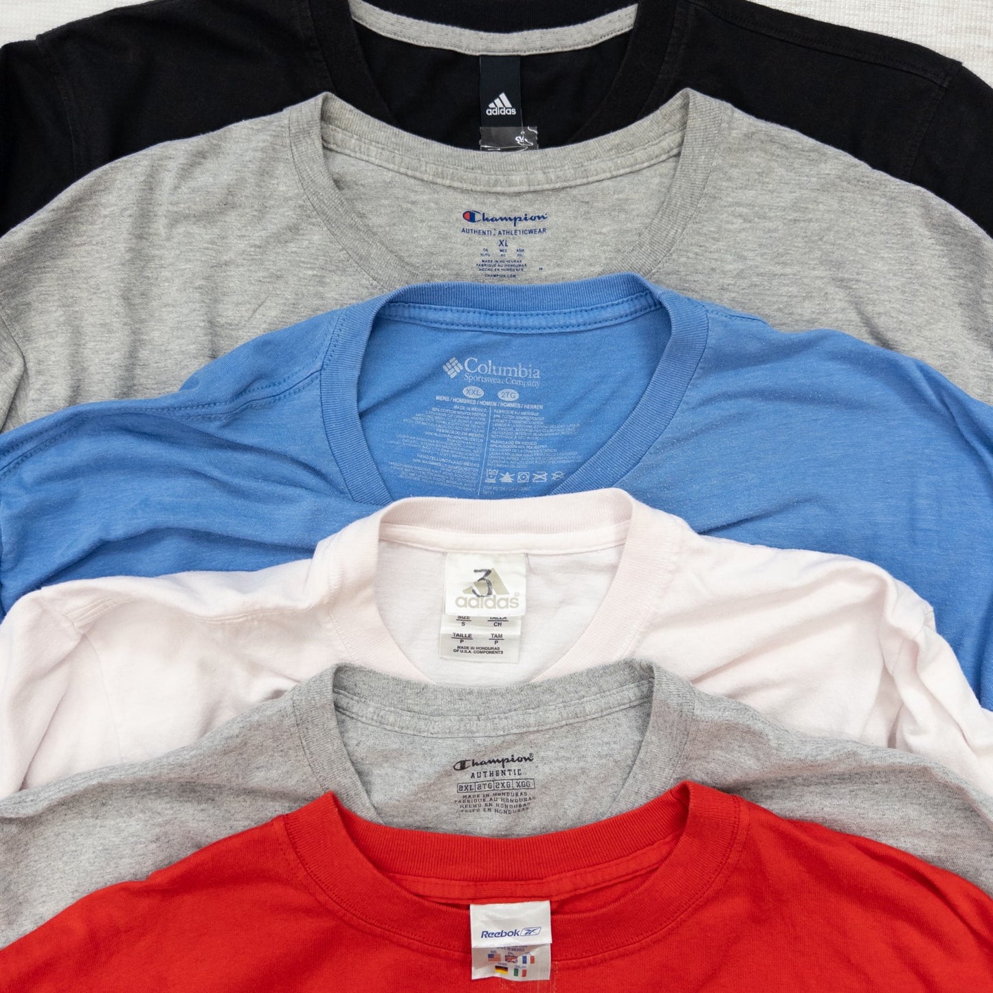 古着卸 現物まとめ売り 洗濯済み ブランドMIX 半袖Tシャツ 23枚セット(S-XXXL) w623004