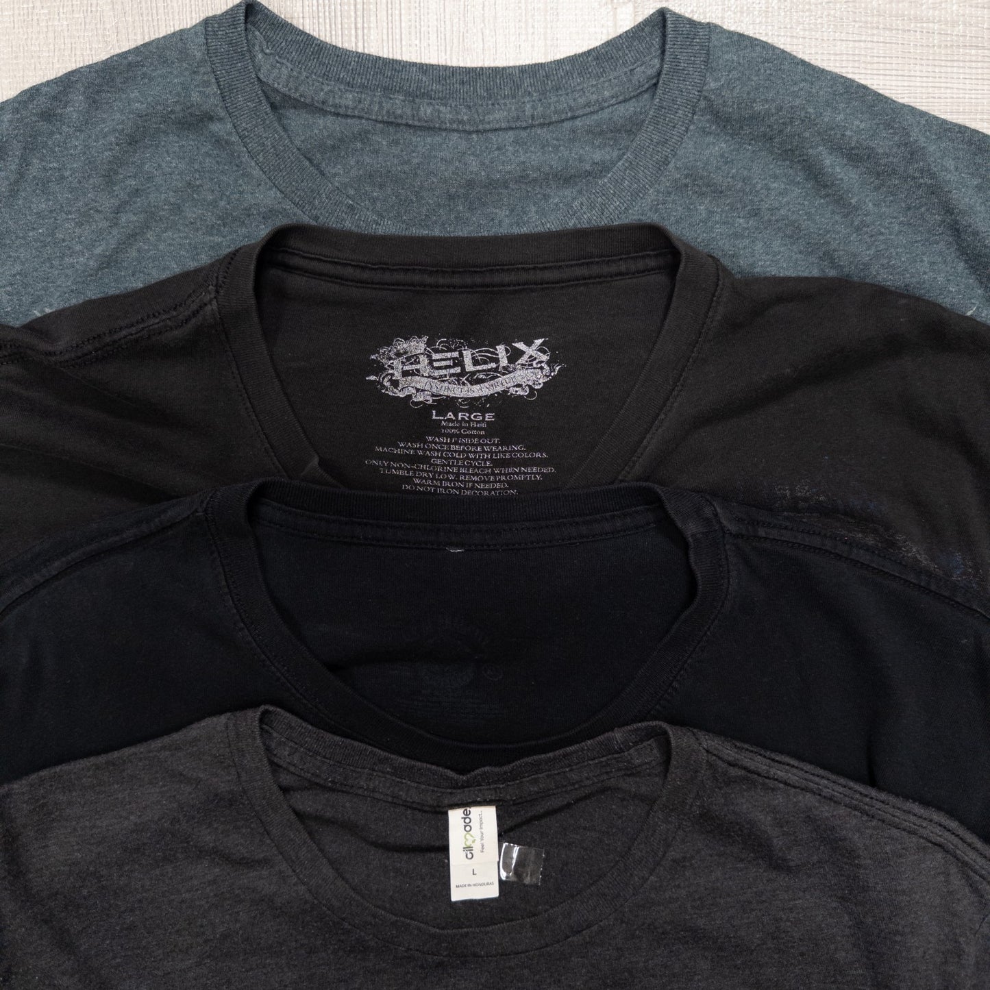 古着卸 現物まとめ売り 洗濯済み スカル 半袖Tシャツ タンクトップ1枚 計15枚セット(M-XXXL) w701007