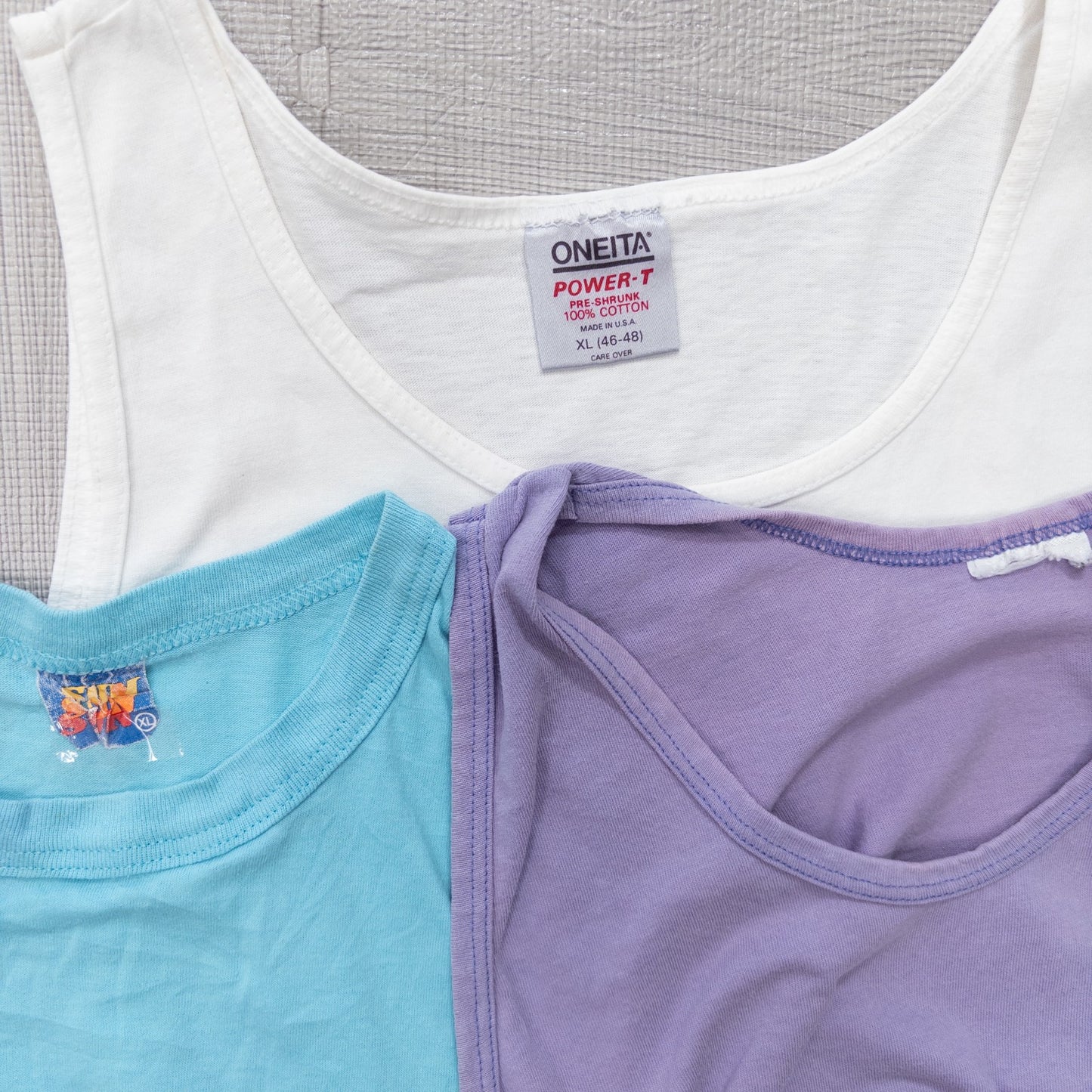 Wholesale Used Clothing, Bulk Sale, Washed, 11-Piece Set of 90s-00s US Tank Tops (M-XL) w803002
