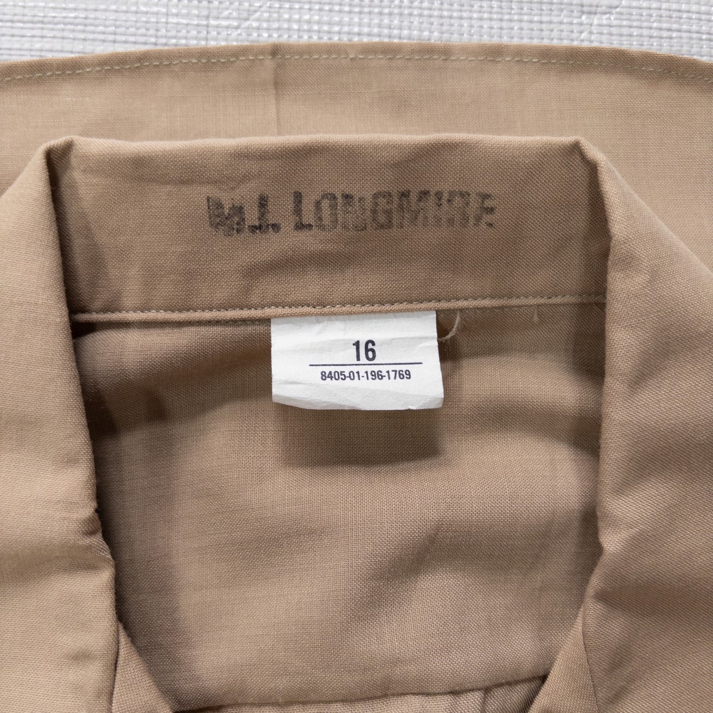 Used Clothing Wholesaler, Bulk Sale, Washed, Set of 5 U.S. Army/Marine Corps Short Sleeve Shirts (SL) w809004