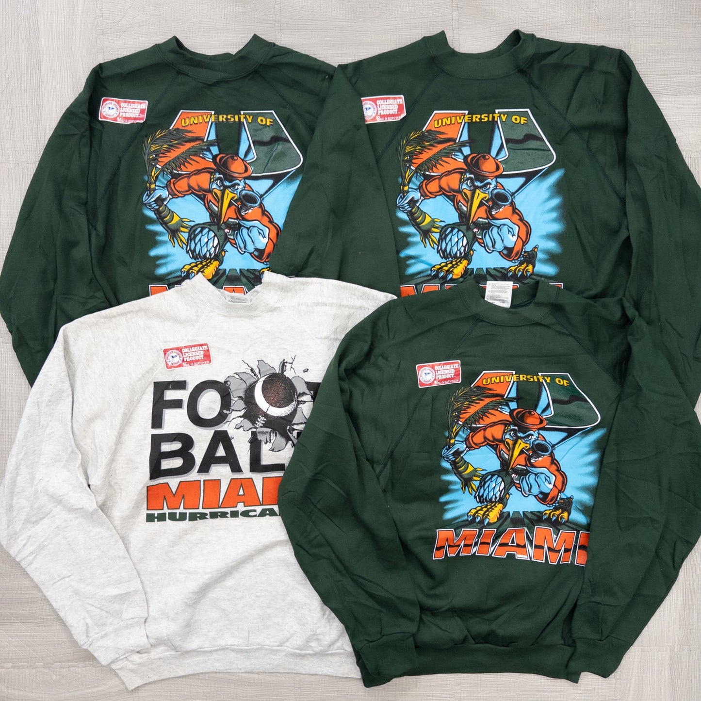 古着卸 現物まとめ売り 未洗濯 デッドストック90s USスウェット 16枚セット(L-XL) w908001