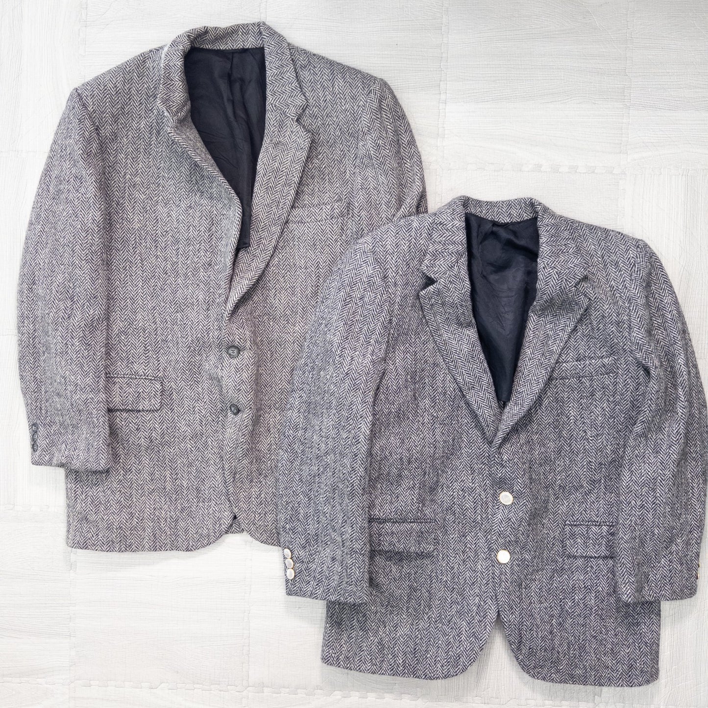 Used Harris Tweed Tailored Jackets (Sizes M-XXL) - Set of 9 (W920003) - Bulk Sale