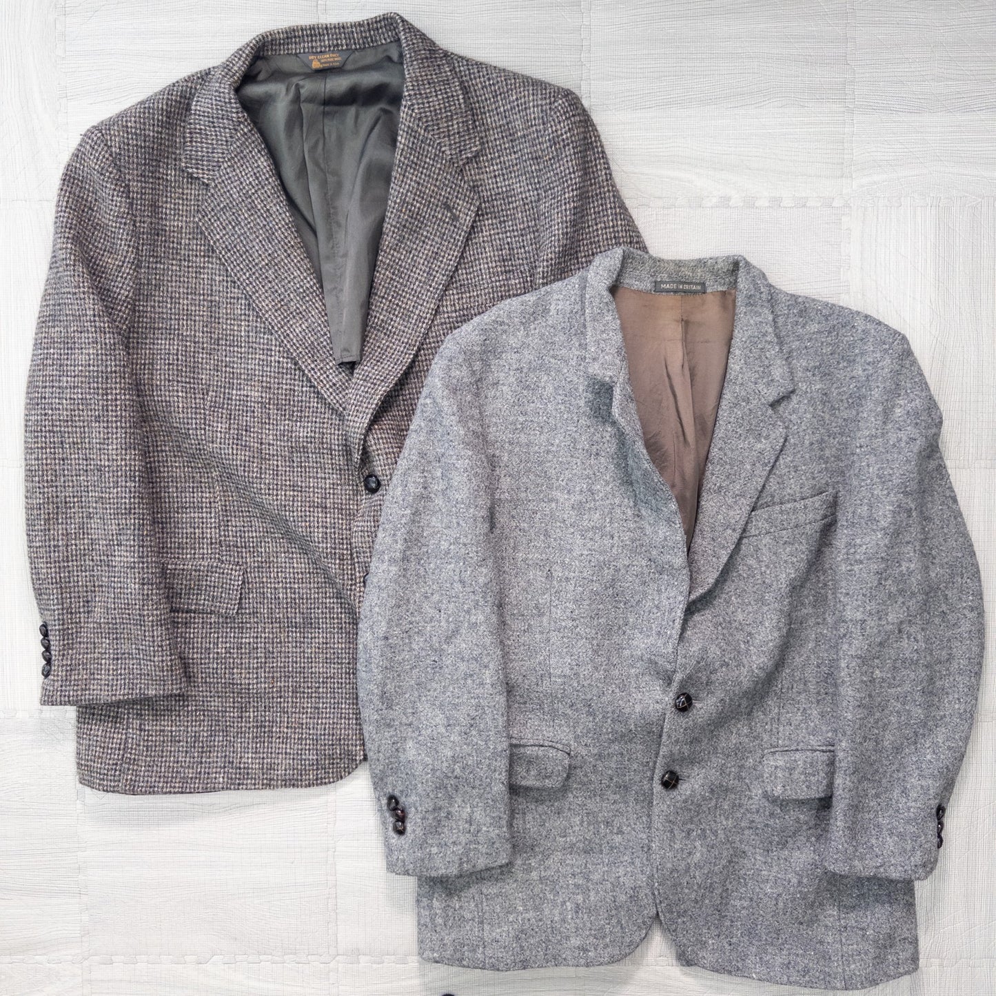 Used Harris Tweed Tailored Jackets (Sizes M-XXL) - Set of 9 (W920003) - Bulk Sale