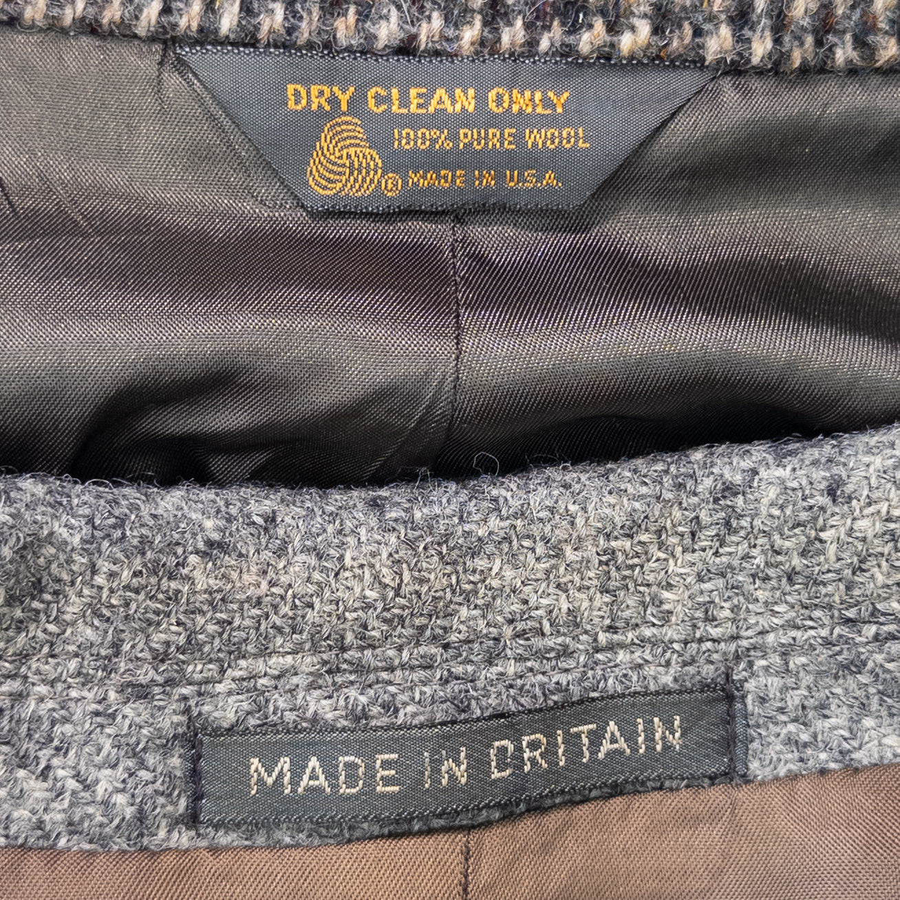 Used Harris Tweed Tailored Jackets (Sizes M-XXL) - Set of 9 (W920003) - Bulk Sale