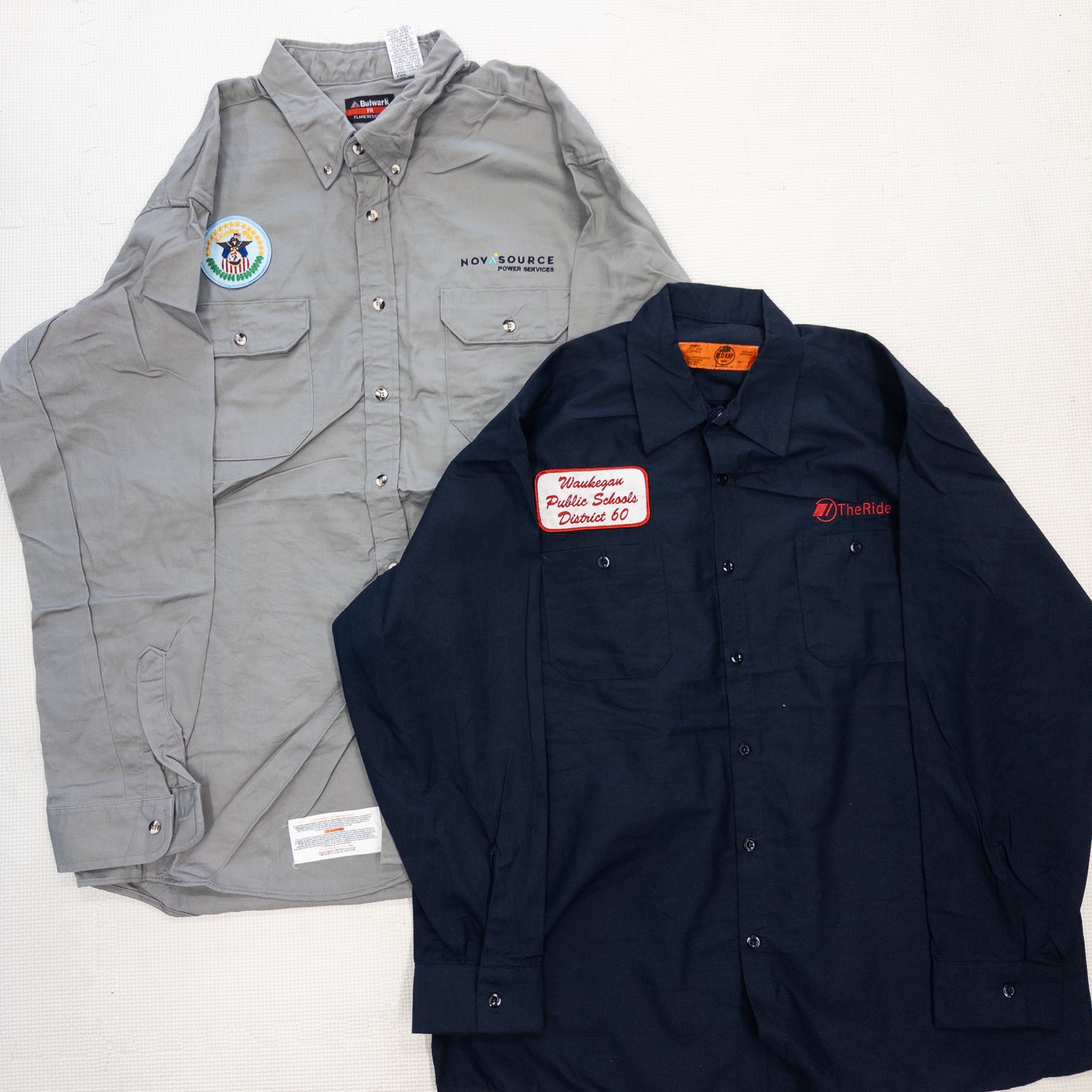 USワークシャツ（長袖） 10pcs w0405005