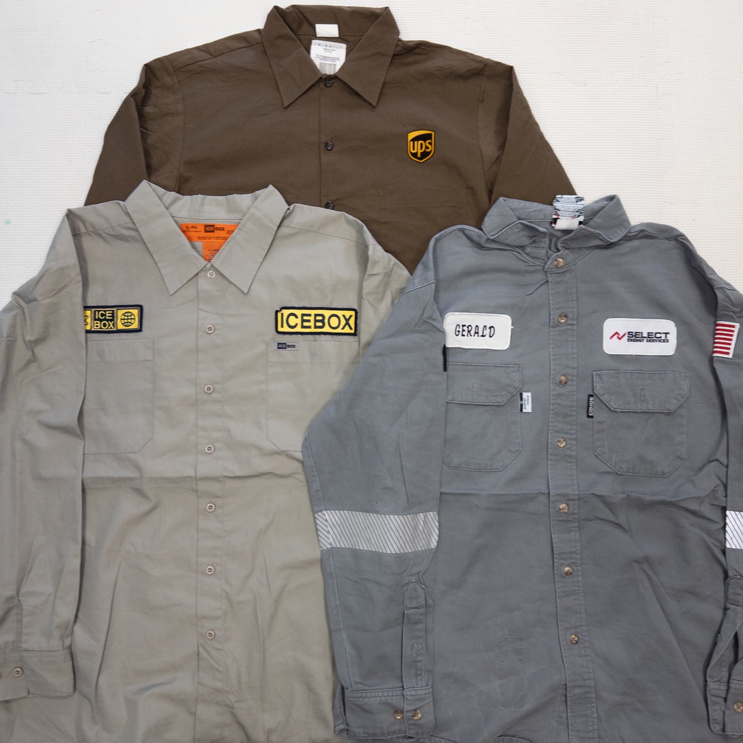 USワークシャツ（長袖） 10pcs w0405005