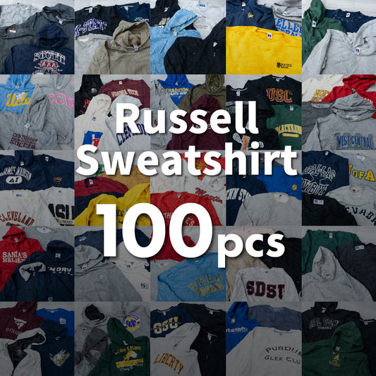 Russell sweatshirt 100pcs